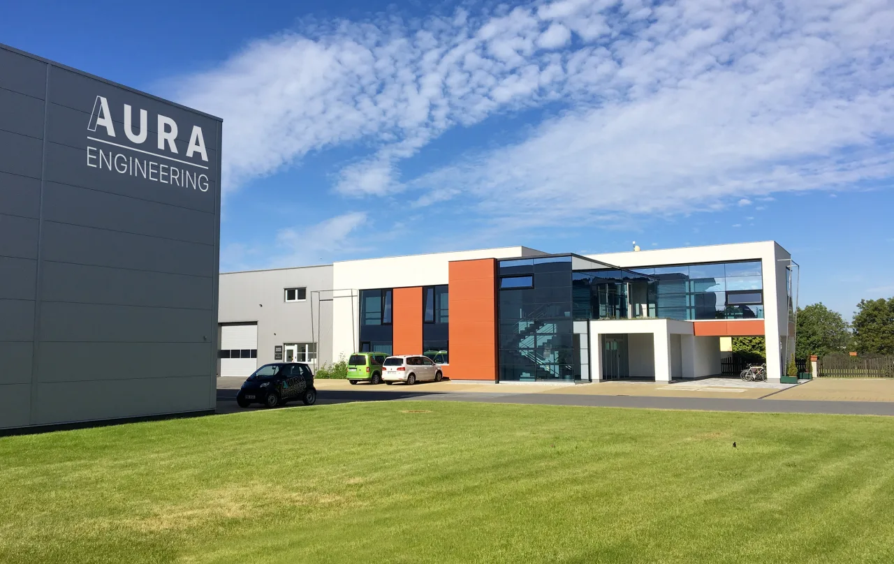 Výrobní a administrativní areál AURA engineering v Hranicích